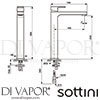 Sottini A7260AA Mixer Spare Diagram