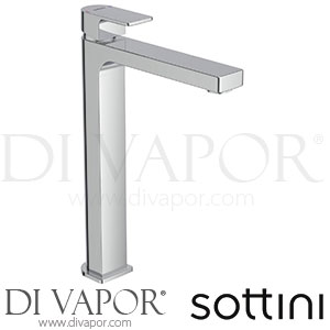 Sottini A7260AA Ceno Vessel Basin Mixer 5 Litres Per Minute Spare Parts