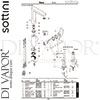 Sottini A7261AA Mixer Spare Tech Diagram