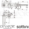 Sottini A7262AA Mixer Spare Diagram