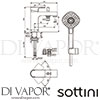 Sottini A7264AA Mixer Spare Diagram