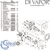 Ideal Standard Cerafine D Built-In Bath Shower Mixer Spares