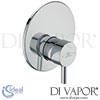 Ideal Standard Ceraline Built-In Chrome Shower Mixer Spare Parts