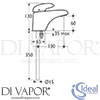 Ideal Standard A7690AA Spare Diagram