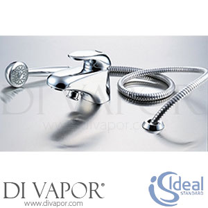 Ideal Standard A7760AA Domi Solo Single Lever 1 Taphole Bath Shower Mixer with Shower Kit Spare Parts