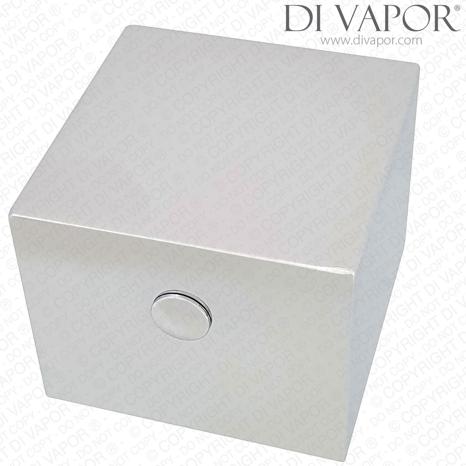 CVP Abacus Concealed Shower Valve Square Chrome Flow Control Handle