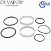 Ideal Standard A861166NU O Ring & Filter Repair-Kit for Sequental Thermostatic Cartridge