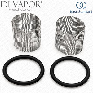Ideal Standard A861284NU Service Valve Strainer And O-Ring Kit Pair