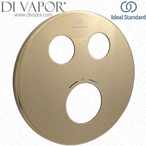 Ideal Standard A861579A2 157mm Brushed Gold Escutcheon 2 Select Faceplate