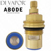 Abode Ceramic Disc On/Off Tap Cartridge Valve Insert  - 1/2" BSP, 1/4 Turn Clockwise Close - A872019