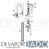 Jado A9020AA Mixer Tap Spare Diagram