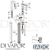 Jado A9029AA Mixer Spare Tech Diagram