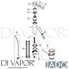 Jado A9034AA Mixer Spare Tech Diagram