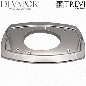 Trevi A908008AA Outline CTV Escutcheon Faceplate - Chrome