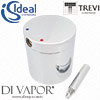 Ideal Standard A960186AA Trevi Temperature Control Handle Chrome