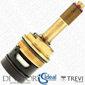 A961610NU Ideal Standard / Trevi Dualux Ceramic Disc Cartridge G1/2 Up - Red