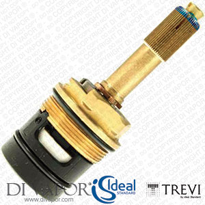 A961611NU Ideal Standard / Trevi Dualux Ceramic Disc Cartridge G1/2 Up - Blue