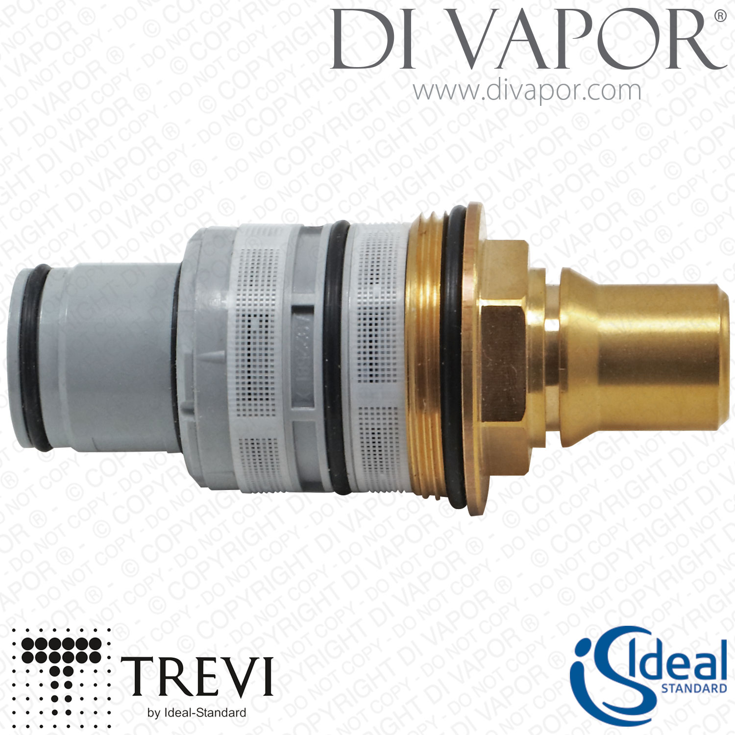 Ideal Standard Trevi A962229NU Ecotherm 1/2 Inch Thermostatic Cartridge for