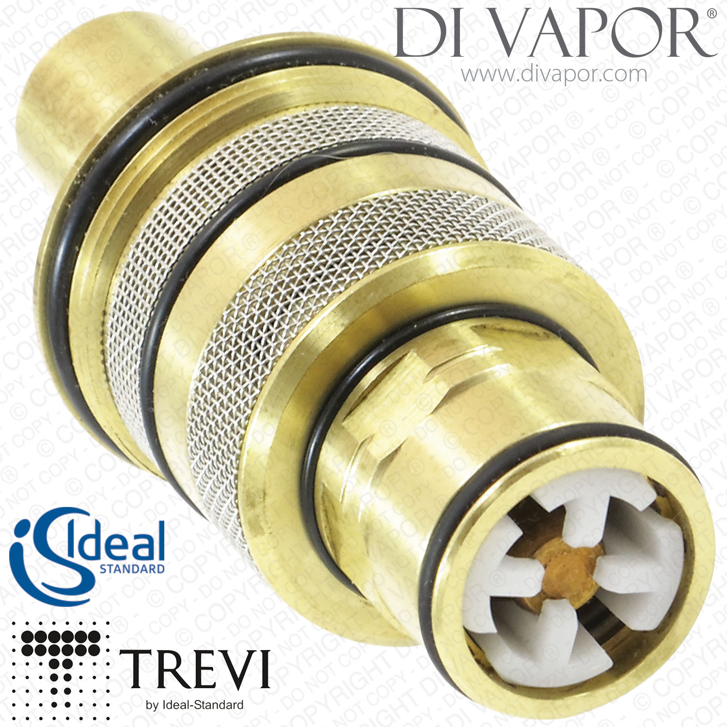 Ideal Standard Trevi A962229NU Ecotherm 1/2 Inch Thermostatic Cartridge for