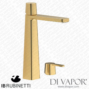 IB Rubinetti AA202OS Taaac Tall Monohole Washbasin Mixer Complete with Drain Spare Parts