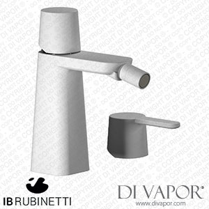 IB Rubinetti AA220BO Taaac Monohole Bidet Mixer Complete with Drain Spare Parts