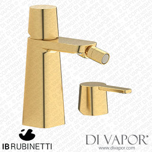 IB Rubinetti AA220OS Taaac Monohole Bidet Mixer Complete with Drain Spare Parts