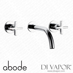 Abode AB1077 Serenitie Wall Mounted 3 Hole Basin & Bath Mixer in Chrome Spare Parts