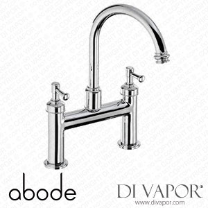 Abode AB1707 Gallant Deck Mounted Bath Filler in Chrome Spare Parts