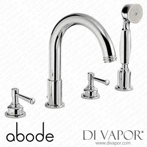 Abode AB1711 Gallant Deck Mounted 4 Hole Bath Shower Mixer with Shower Handset in Chrome Spare Parts