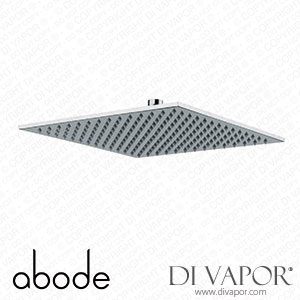 Abode AB2446-2 8mm Square Showerhead 300mm x 300mm in Chrome Spare Parts