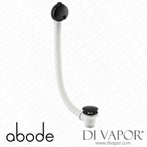 Abode AB2631-2 Bath Overflow Filler & Clicker Waste Kit in Matt Black Spare Parts
