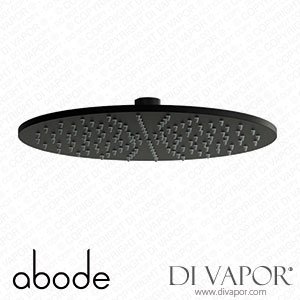 Abode AB2640 300mm Round Showerhead in Matt Black Spare Parts