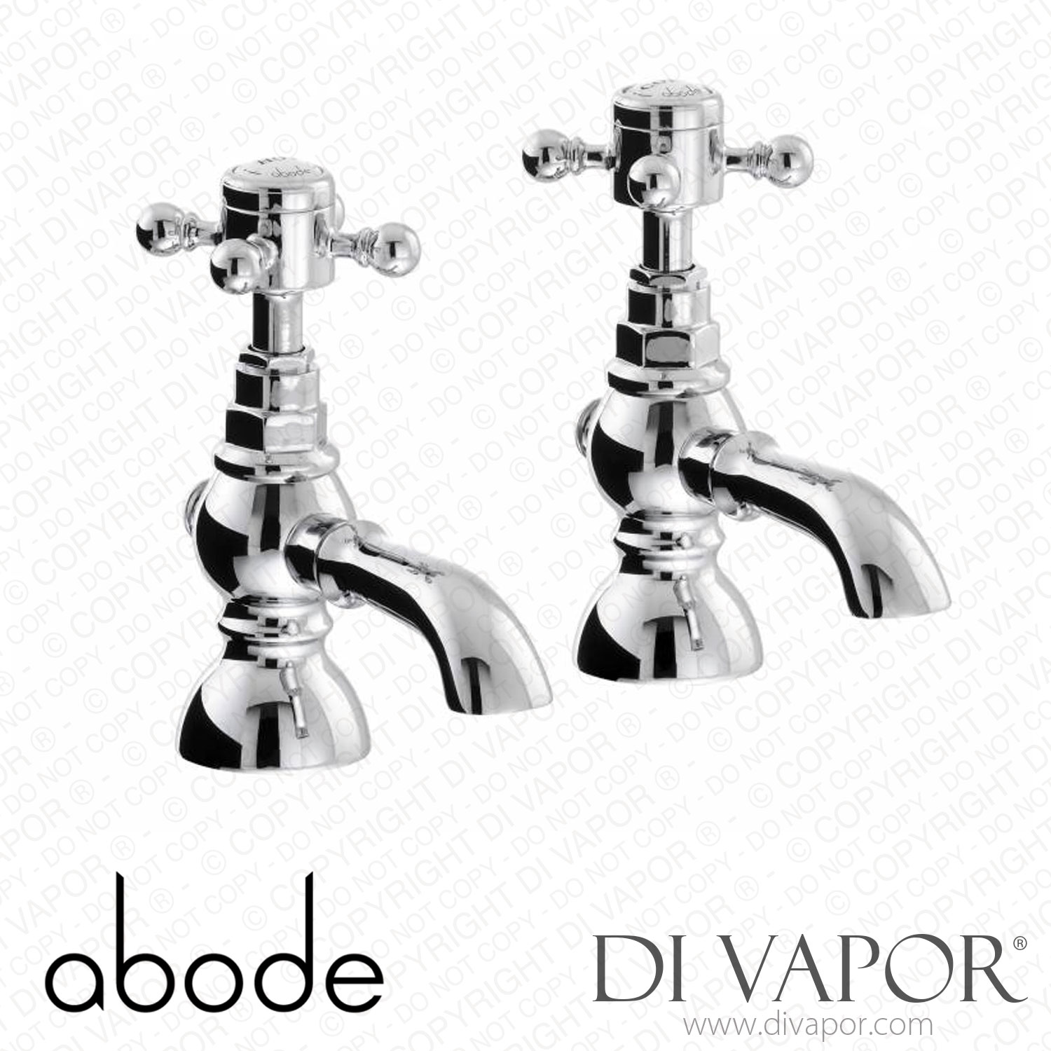 Abode AB2682 Sentiment Bath Pillar Taps in Chrome Spare Parts