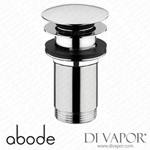 Abode AB2701-2 Basin Clicker Waste - Unslotted in Chrome Spare Parts