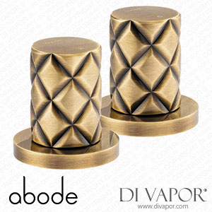 Abode AB2746 Kite Deck Mounted Panel Valves in Antique Brass Spare Parts