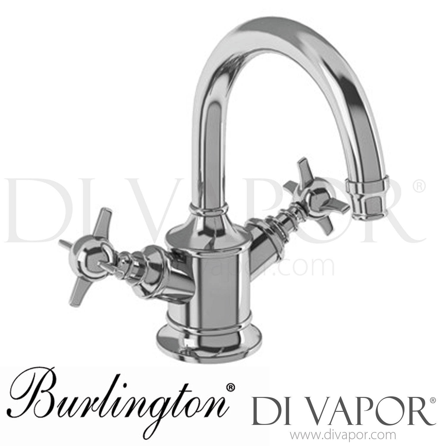 Burlington ABBL14N Arcade Dual Lever Basin Mixer Tap Spare Parts