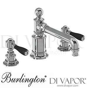 Burlington ABBL15N Arcade 3 Hole Basin Mixer Deck Mounted without Pop-up Waste Spare Parts