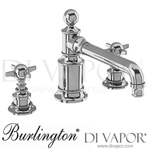 Burlington ABL15N Arcade 3 Hole Basin Mixer Deck Mounted without Pop-up Waste Spare Parts