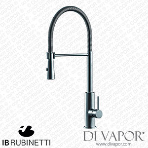IB Rubinetti AC386SS Acciaio Lateral Lever Spring Sink Mixer Tap Spare Parts