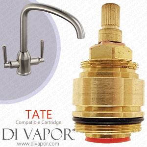 Abode Tate Hot Kitchen Tap Cartridge Compatible Spare - With Collar - AD5345