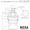 Abode Nexa Cold Kitchen Tap Cartridge Diagram