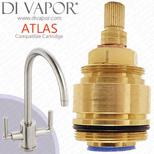 Abode Atlas Cold Kitchen Tap Cartridge Compatible Spare with Adapter - AD833CC