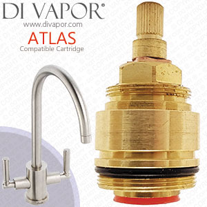 Abode Atlas Hot Kitchen Tap Cartridge Compatible Spare with Adapter - AD833HH
