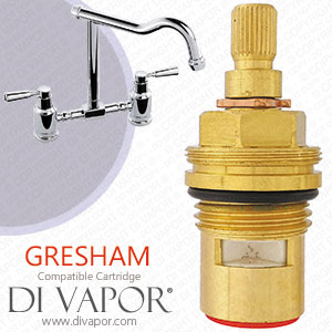 Abode Gresham Bridge Hot Kitchen Tap Cartridge Compatible Spare - AD8356