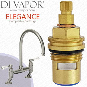 Abode Elegance Bridge Cold Kitchen Tap Cartridge Compatible Spare - AD8365