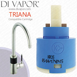 Abode Triana Aquifier 35mm Kitchen Tap Cartridge Compatible - AD8395