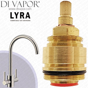 Abode Lyra Kitchen Tap Hot Cartridge with Collar Compatible Spare - AD8424