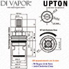 Upton Tap Hot Cartridge Diagram