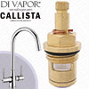 Abode Callista ACT2001 | ACT2002 Kitchen Tap Cold Cartridge 28 Splines Compatible Spare - AD8451 V1