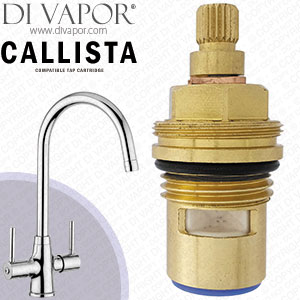 Abode Callista ACT2001 | ACT2002 Kitchen Tap Cold Cartridge 20 Splines Compatible Spare - AD8451 V2